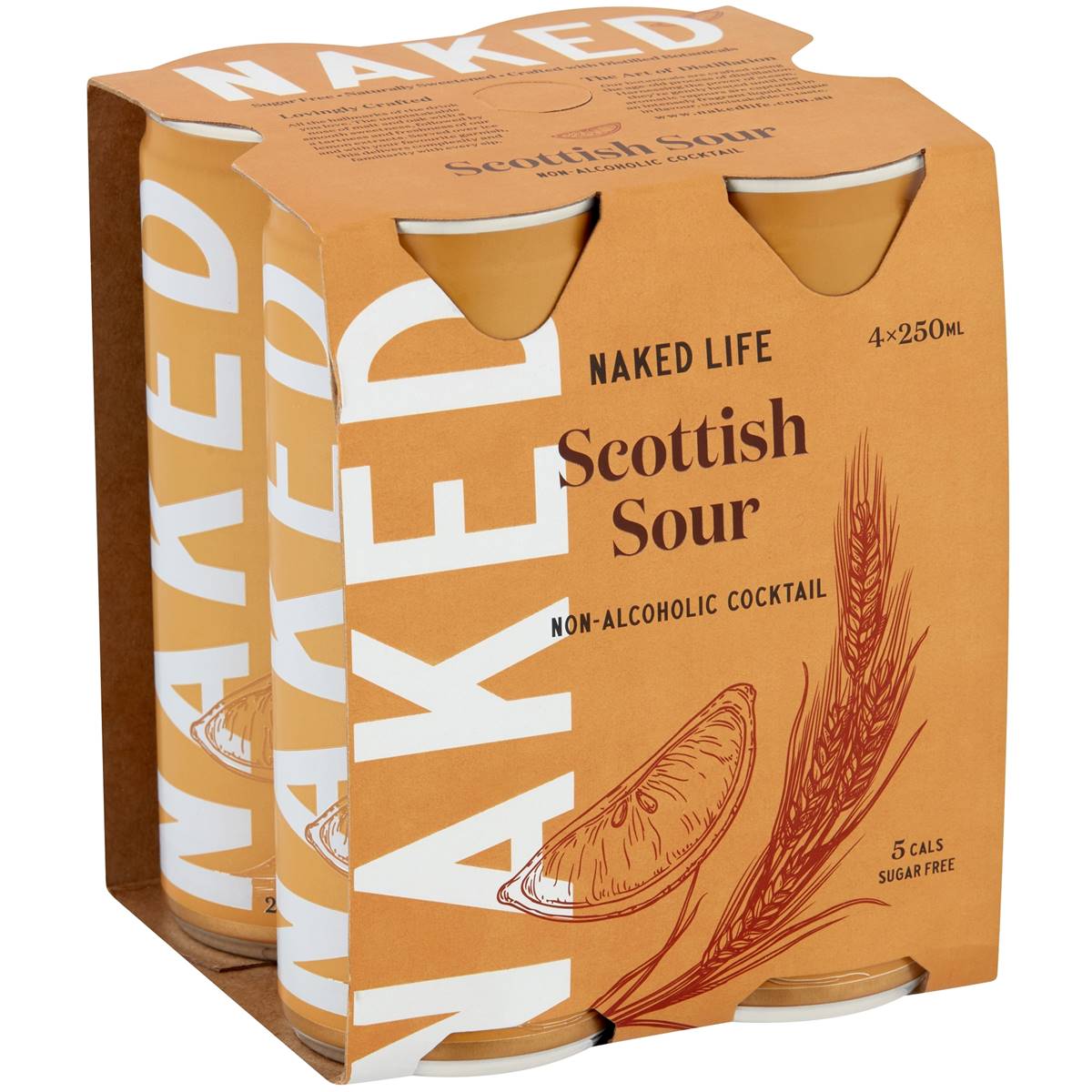 Calories In Naked Life Non Alcoholic Scottish Sour Calcount