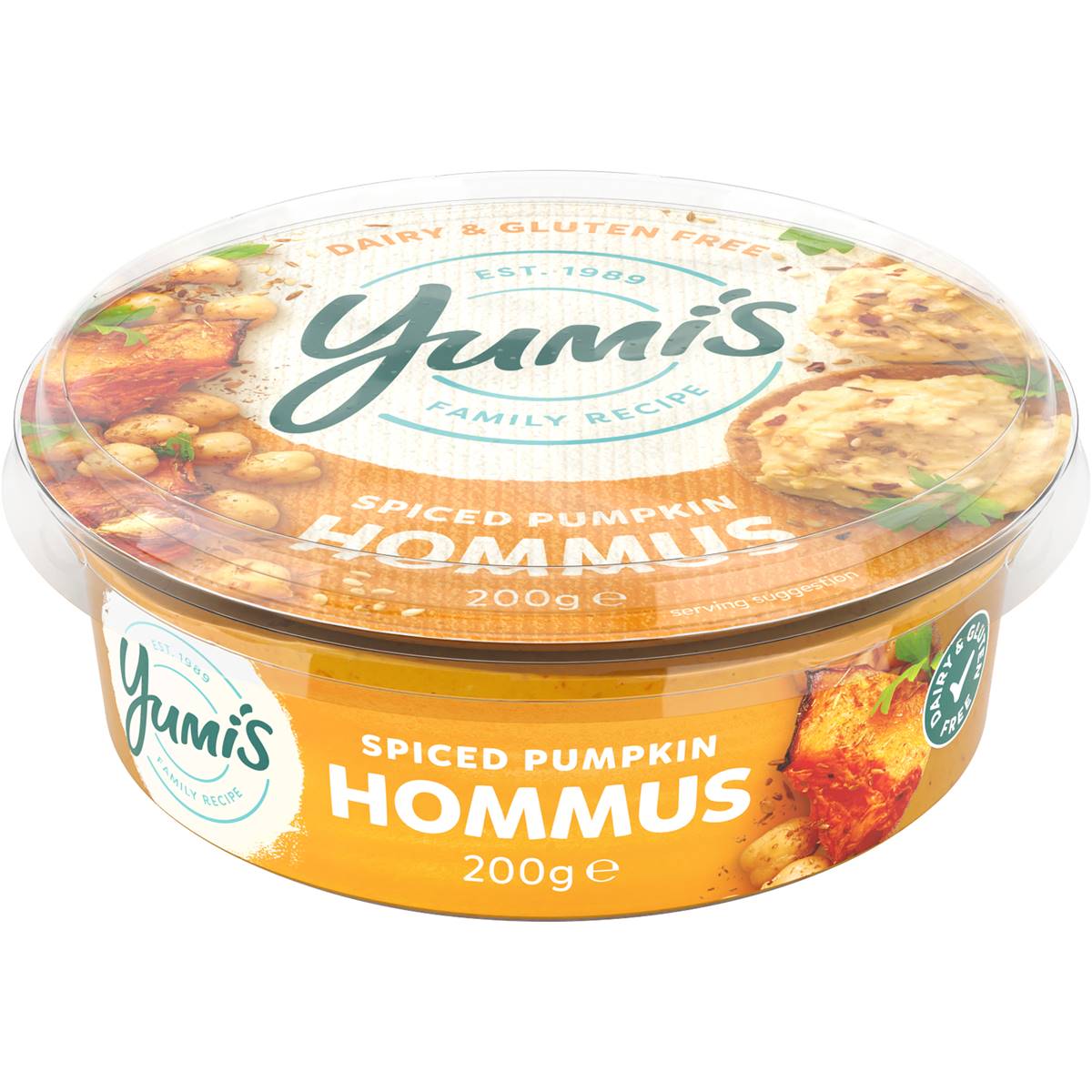 Calories In Yumi S Roasted Pumpkin Hommus Calcount