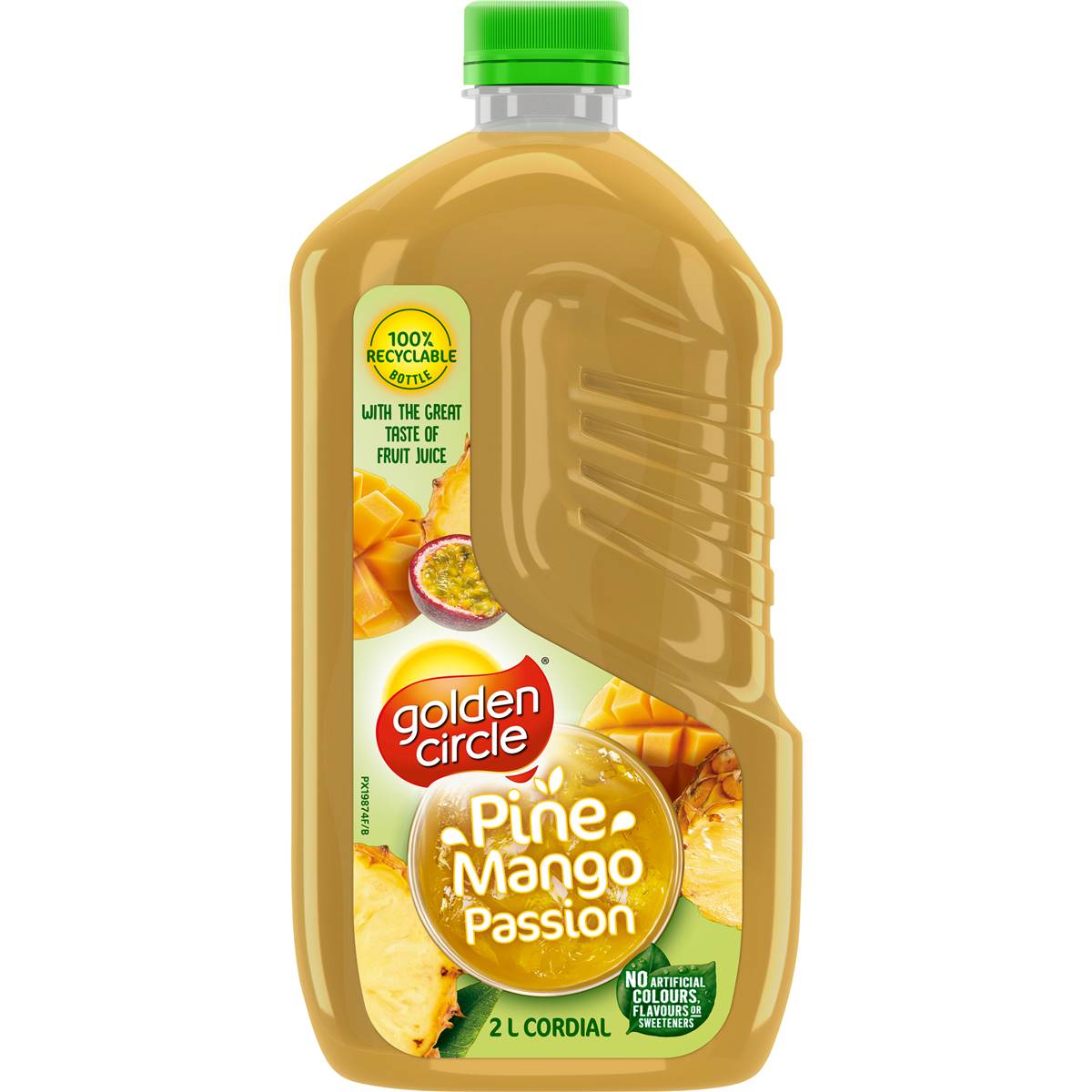 Calories In Golden Circle Cordial Pine Mango Pass Calcount