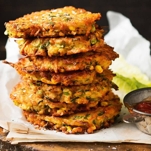 Carrot Corn Quinoa Fritters Recipe Woolworths