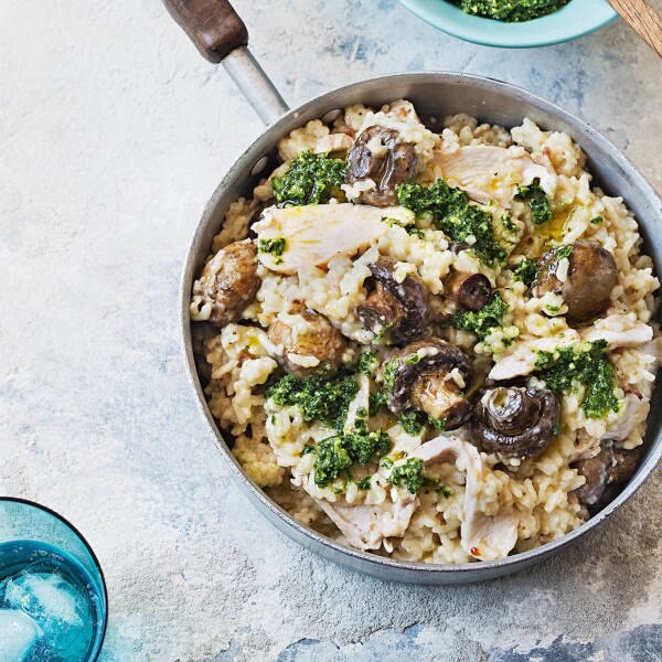 Chicken And Mushroom Risotto Jamie Oliver