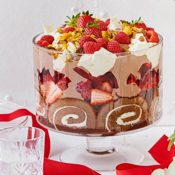 Trifle Recipe Swiss Roll Jelly