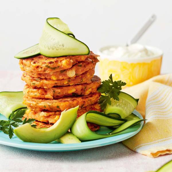 Cheddar Sweet Corn And Smoked Ham Fritters Recipe Woolworths