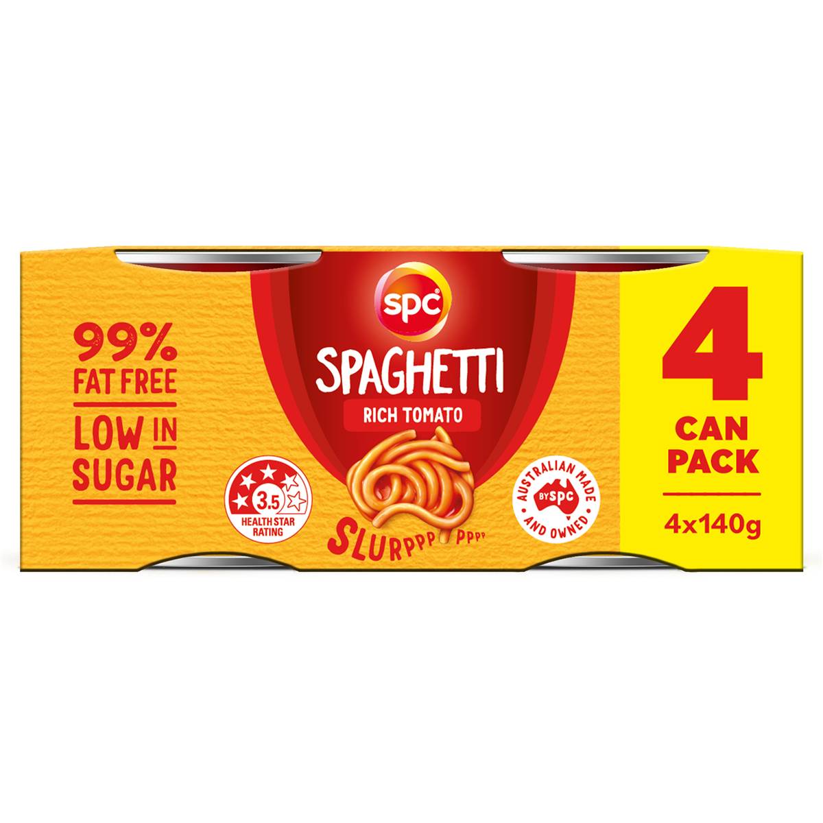 Calories in Spc Spaghetti Rich Tomato