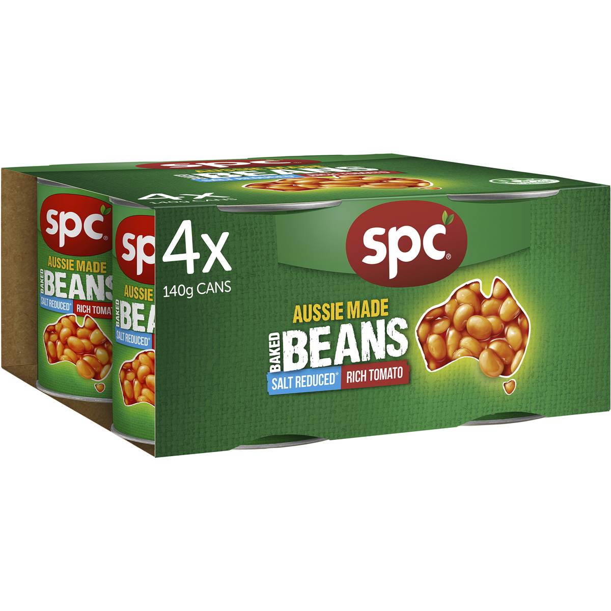 Calories in Spc Baked Beans Rich Tomato Salt Reduced calcount