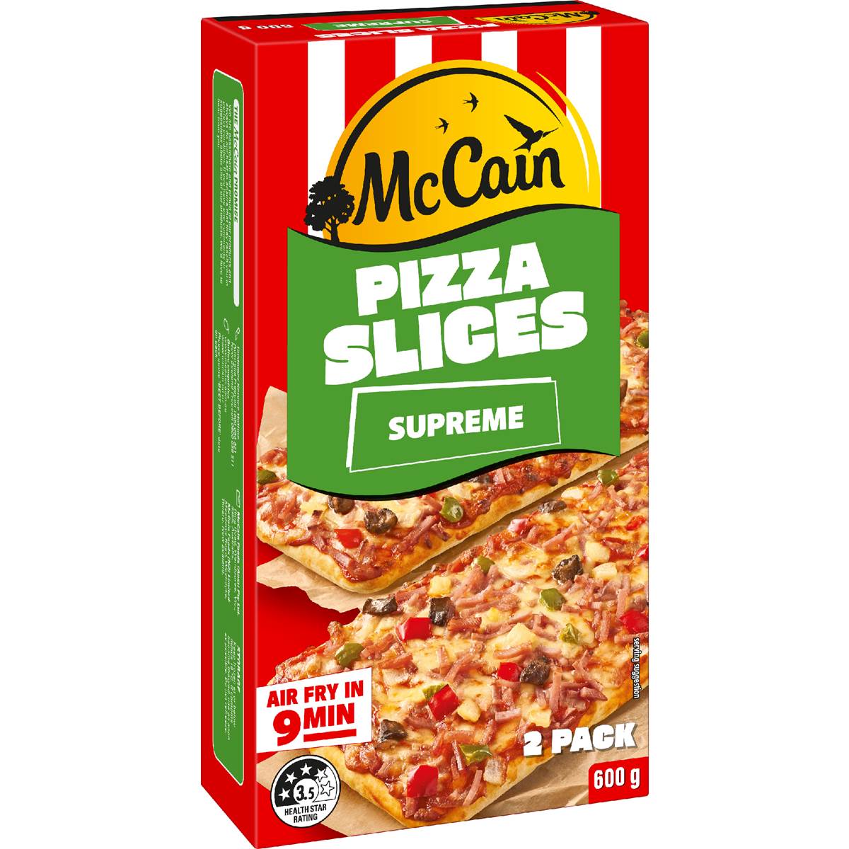McCain Frozen Pizza Slices Supreme