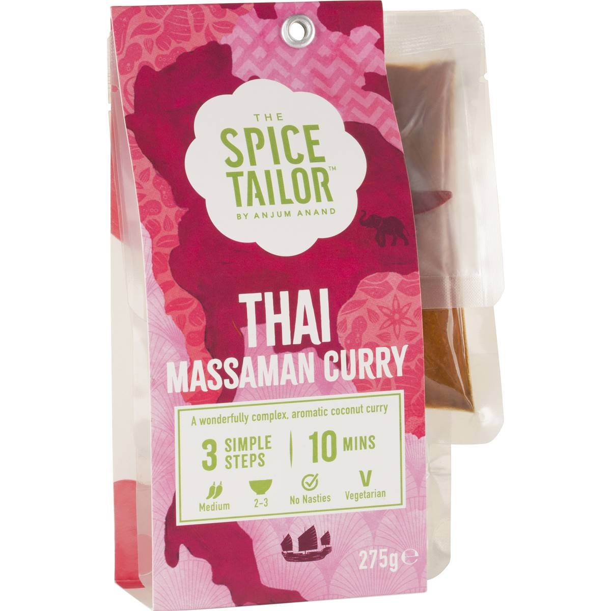 Calories in Ayam Thai Massaman Curry Cooking Sauce calcount