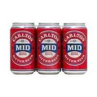 Calories in Carlton Mid Strength Lager Cans