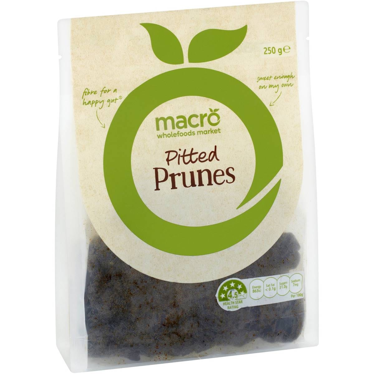 Calories in Macro Fruit Prunes Pitted calcount