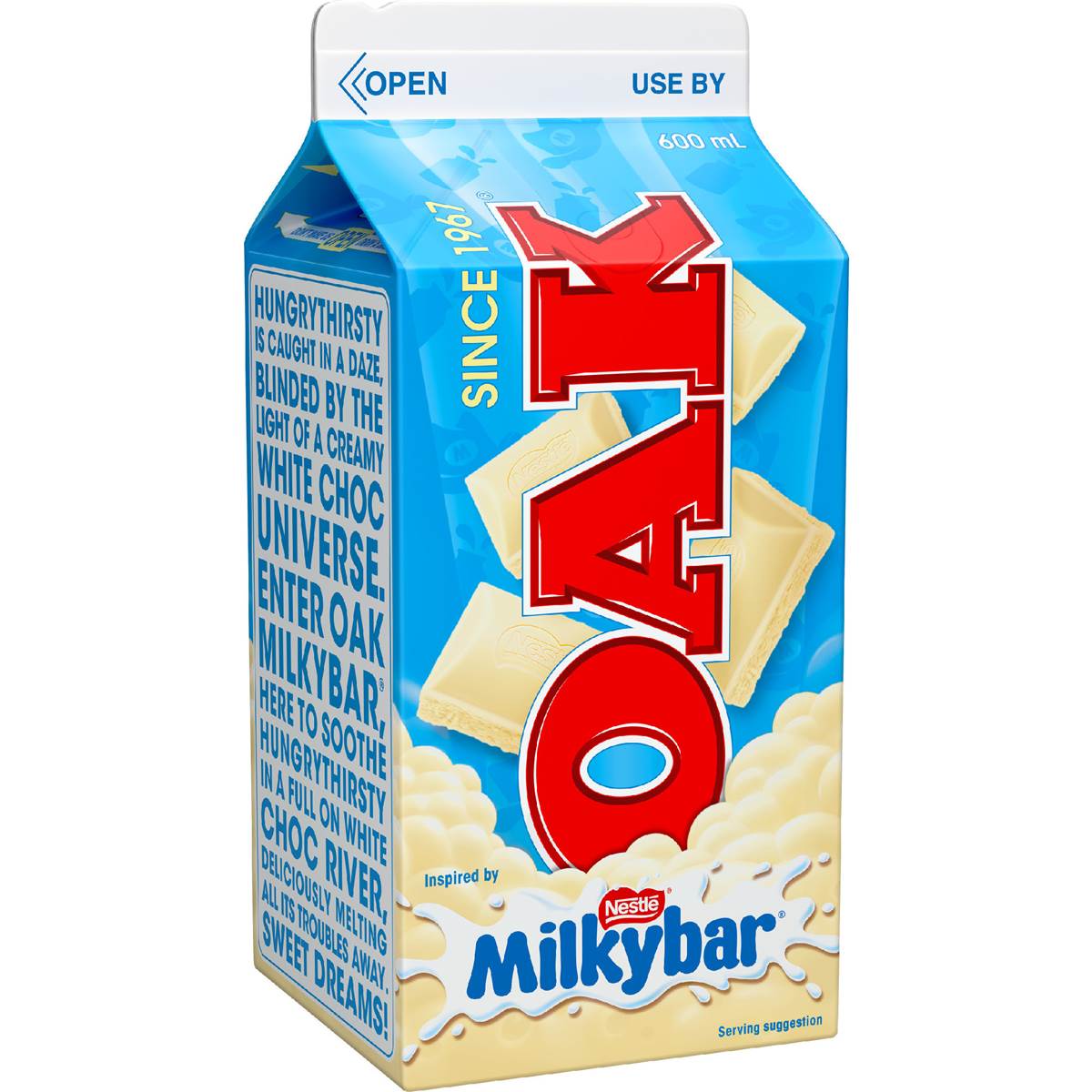 Oak Milkybar Flavoured Milk 600mL