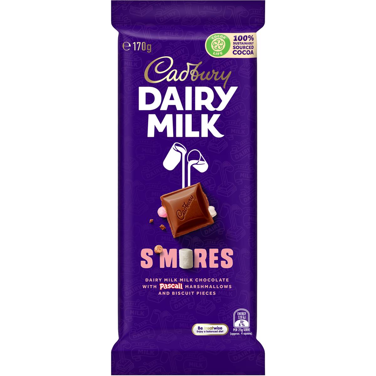 Cadbury Dairy Milk Smores Block 