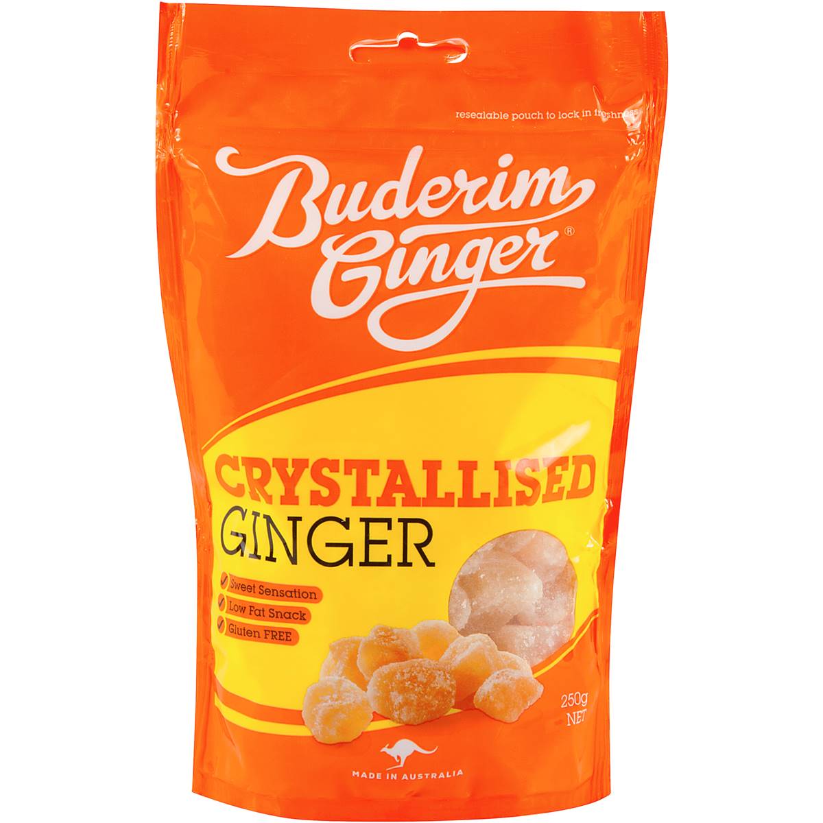 Calories in Buderim Ginger Crystallised