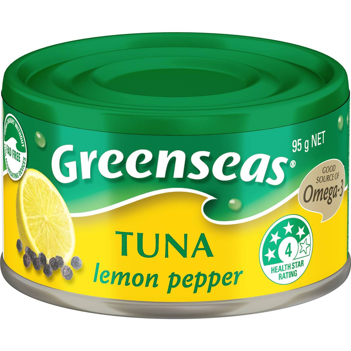 Calories in Greenseas Tuna Lemon Pepper Lemon Pepper