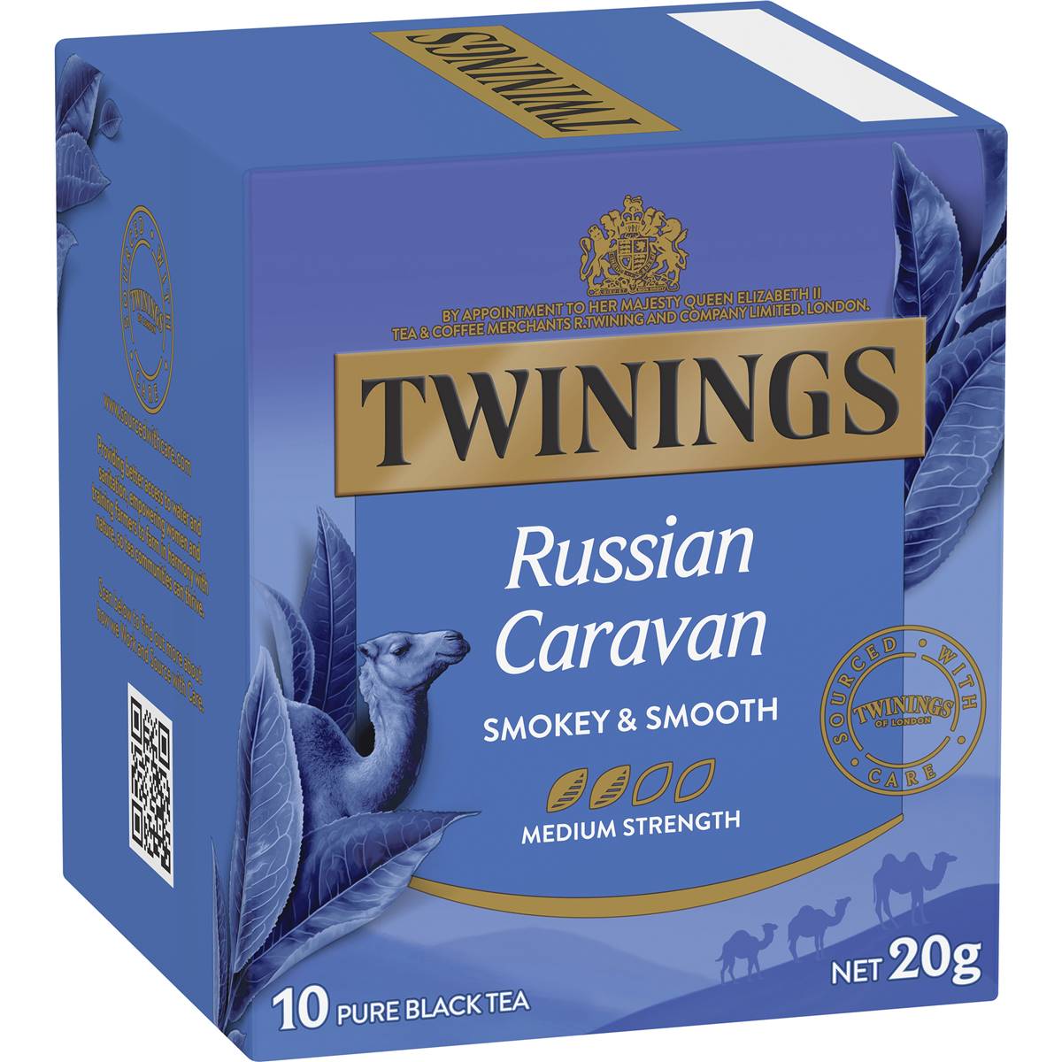 Calories in Twinings Russian Caravan Tea Bags Tea Bags