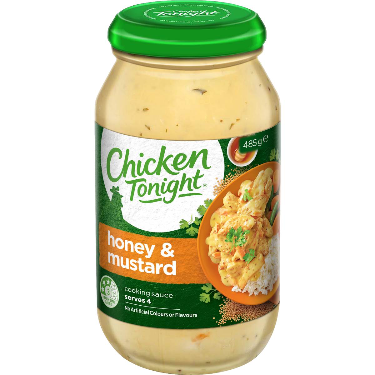 Chicken Tonight Simmer Sauce Honey & Mustard 485g