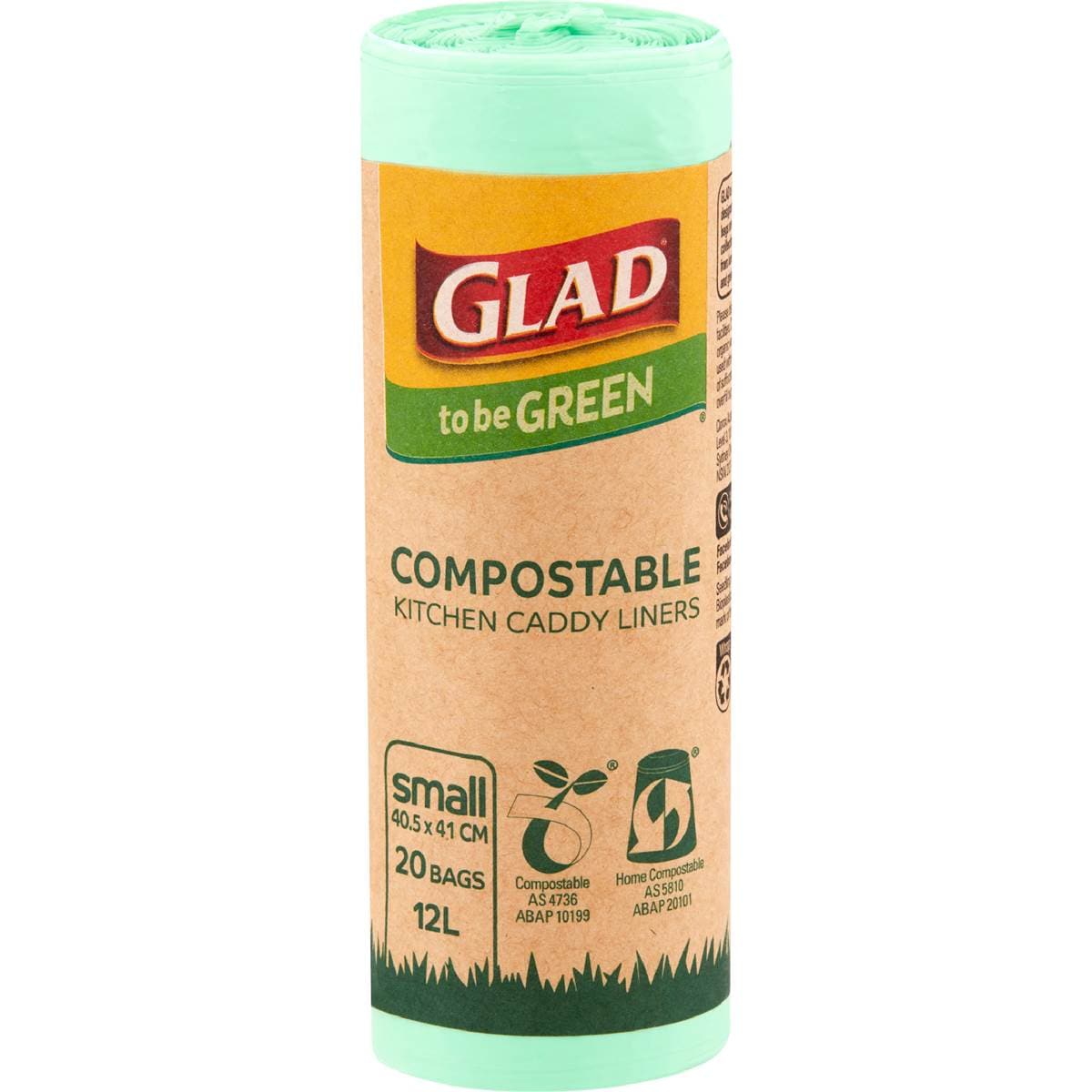 Glad To Be Green Compostable Small