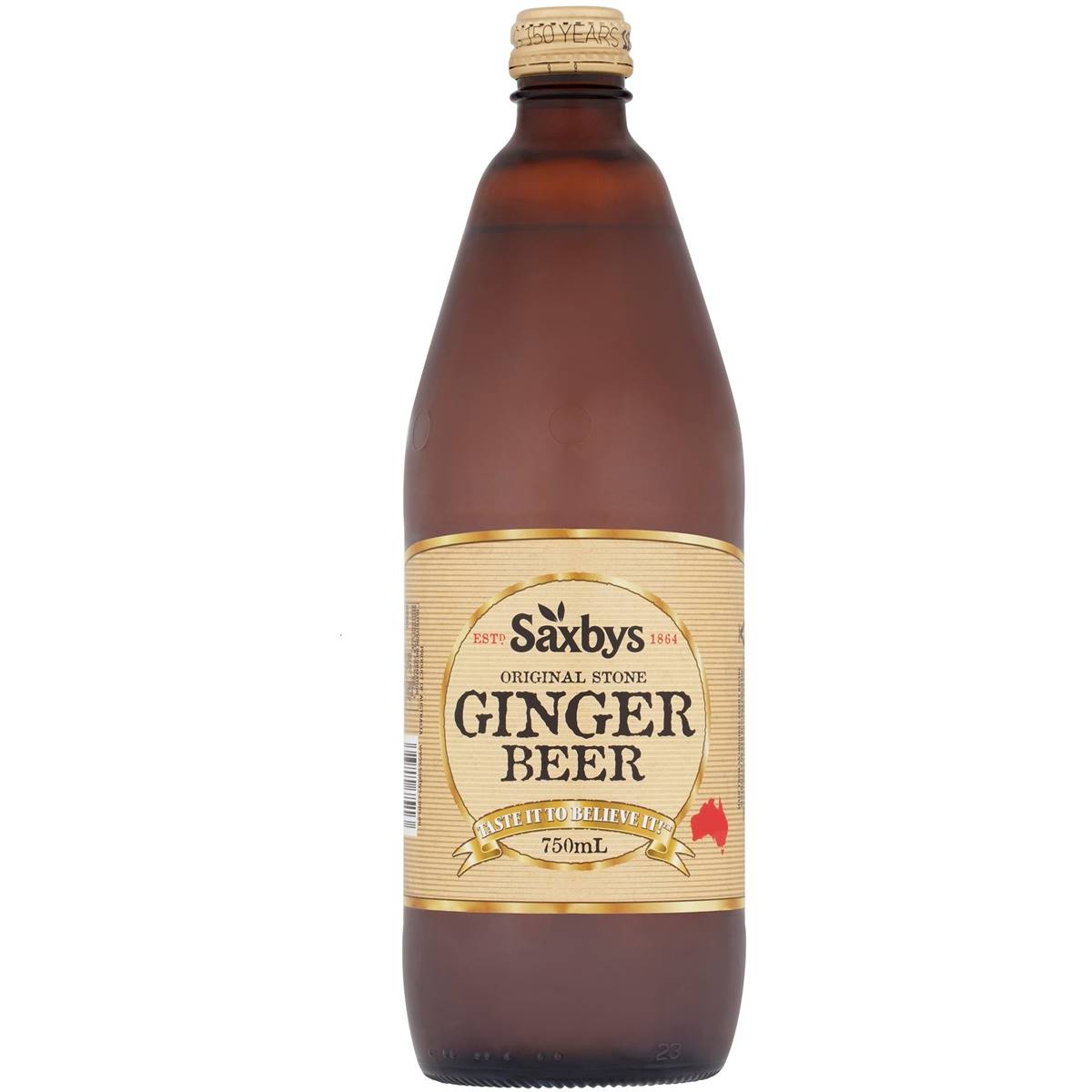 Saxbys Ginger Beer 750ml | Woolworths