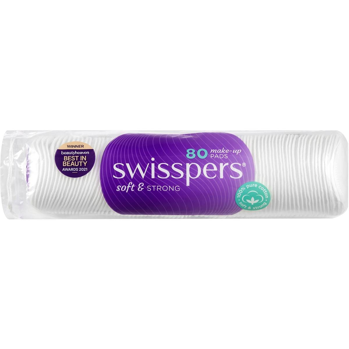 Swisspers Cotton Pads Make Up 80pk Woolworths