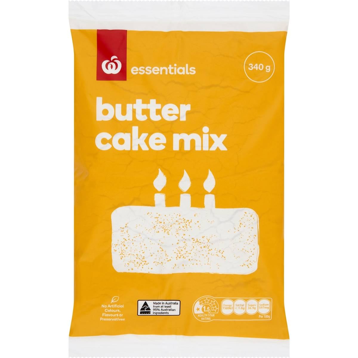 Woolworths Essentials Butter Cake Mix