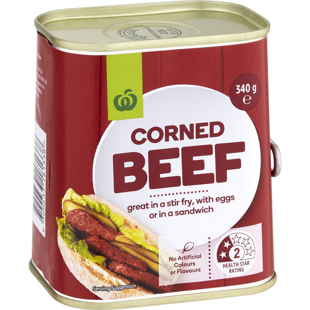 Calories in Woolworths Beef Corned calcount