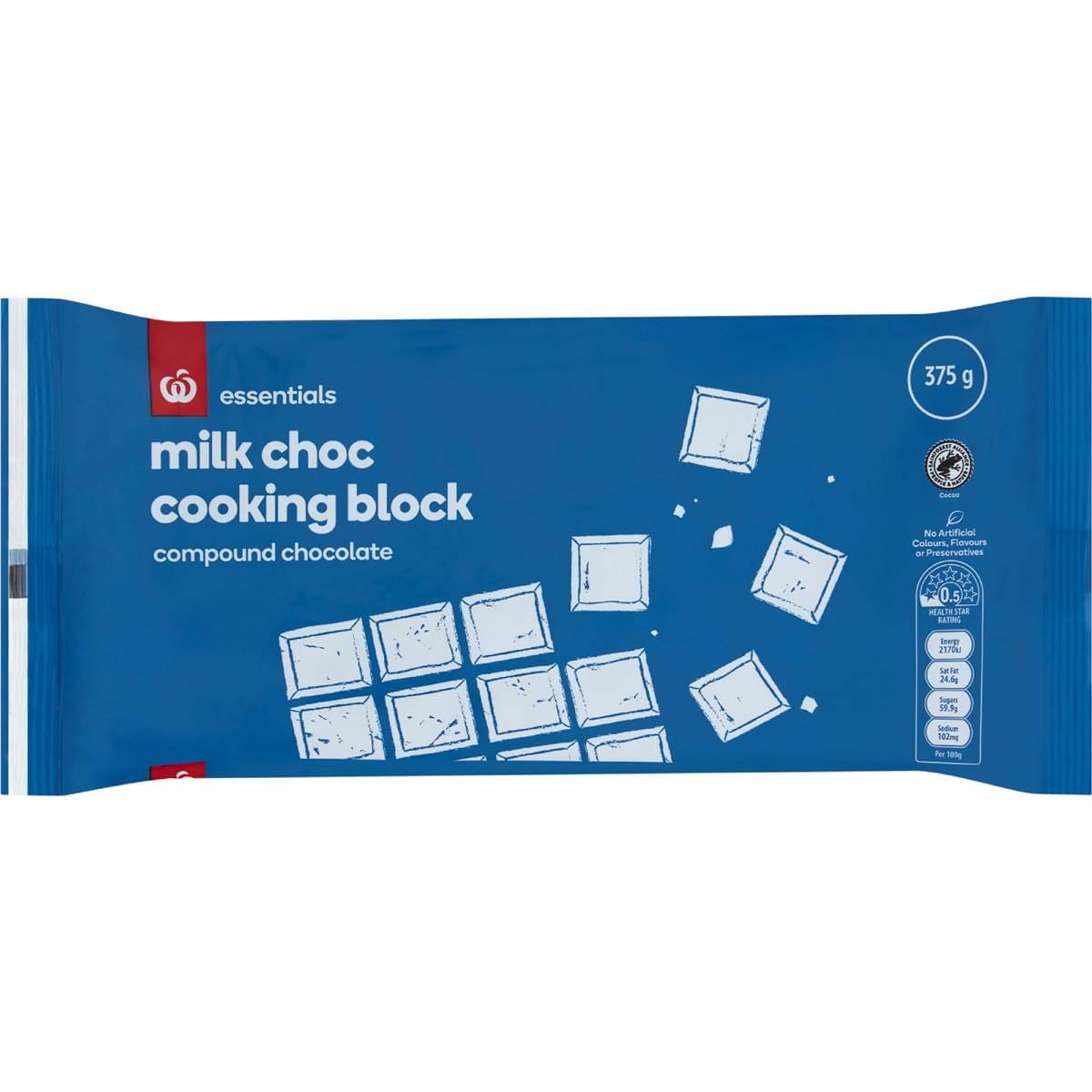 Calories in Essentials Cooking Chocolate Milk calcount