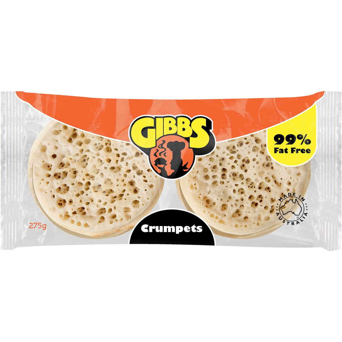 Calories in Golden Crumpets Round Wholemeal calcount