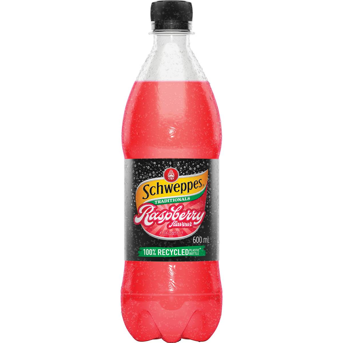 Calories in Schweppes Raspberry Bottle calcount