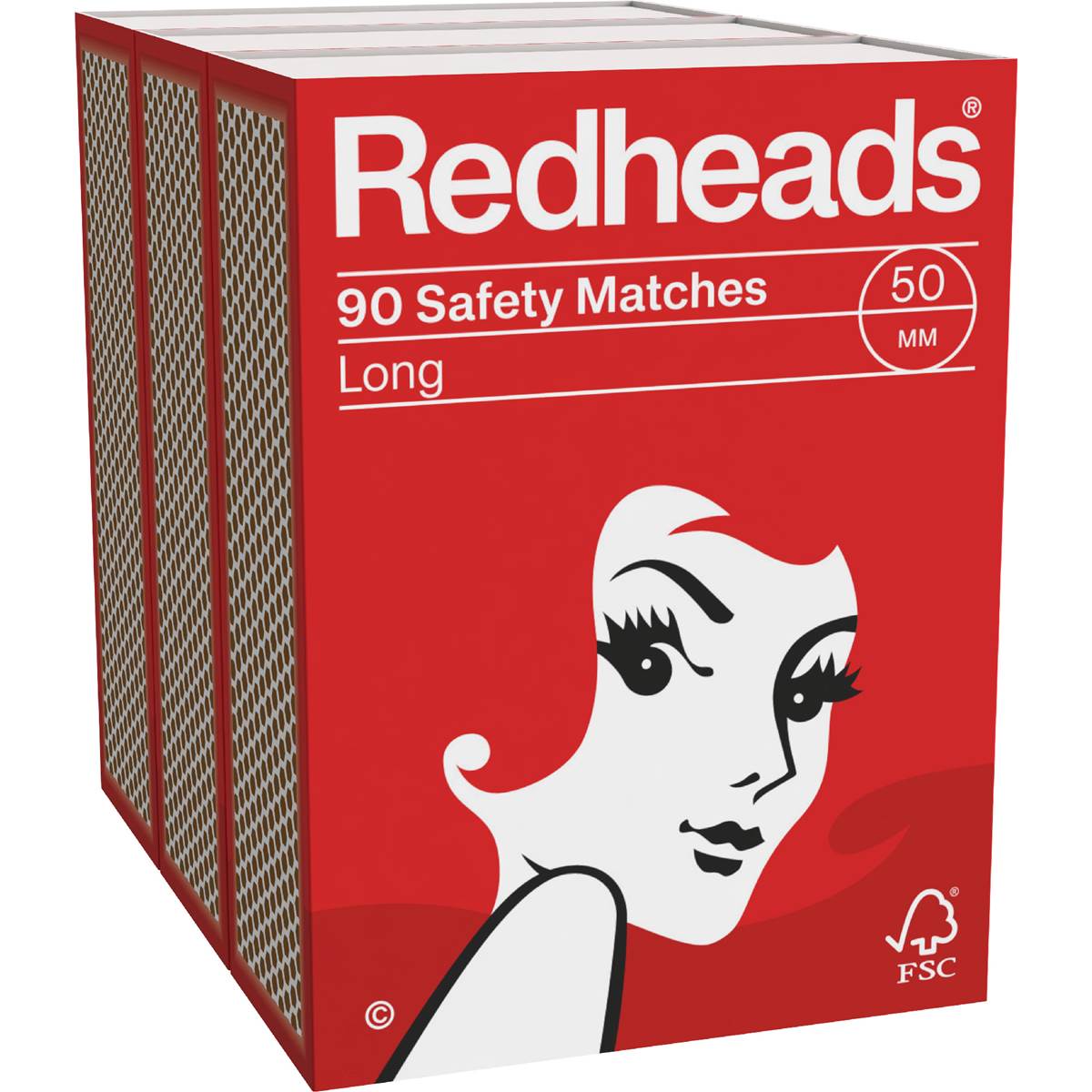 Redheads Long Safety Matches 270 pack