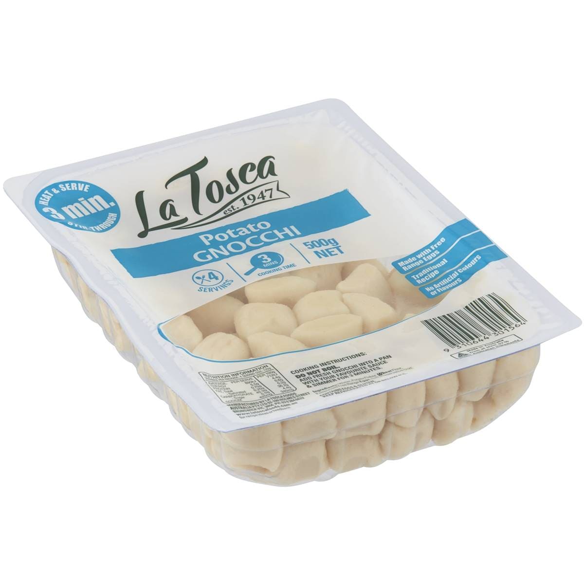 La Tosca Fresh Pasta Potato Gnocchi