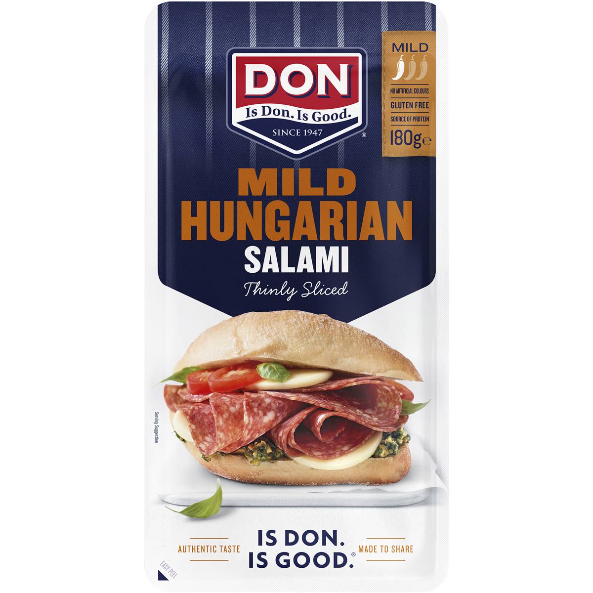 Calories in Don Salami Hungarian Mild calcount
