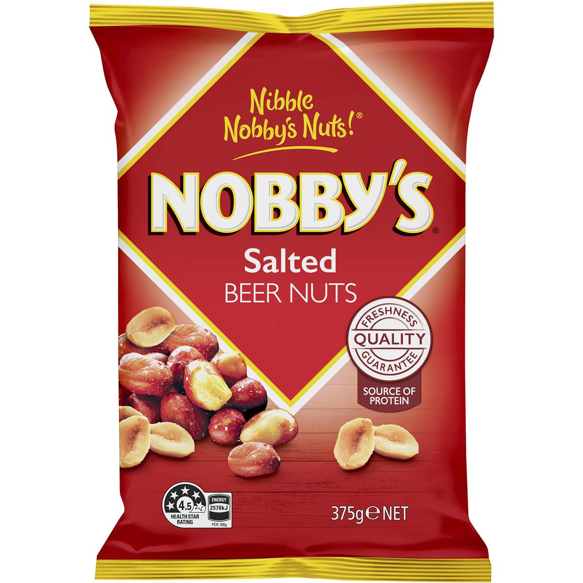 Calories in Nobby's Beer Nuts calcount
