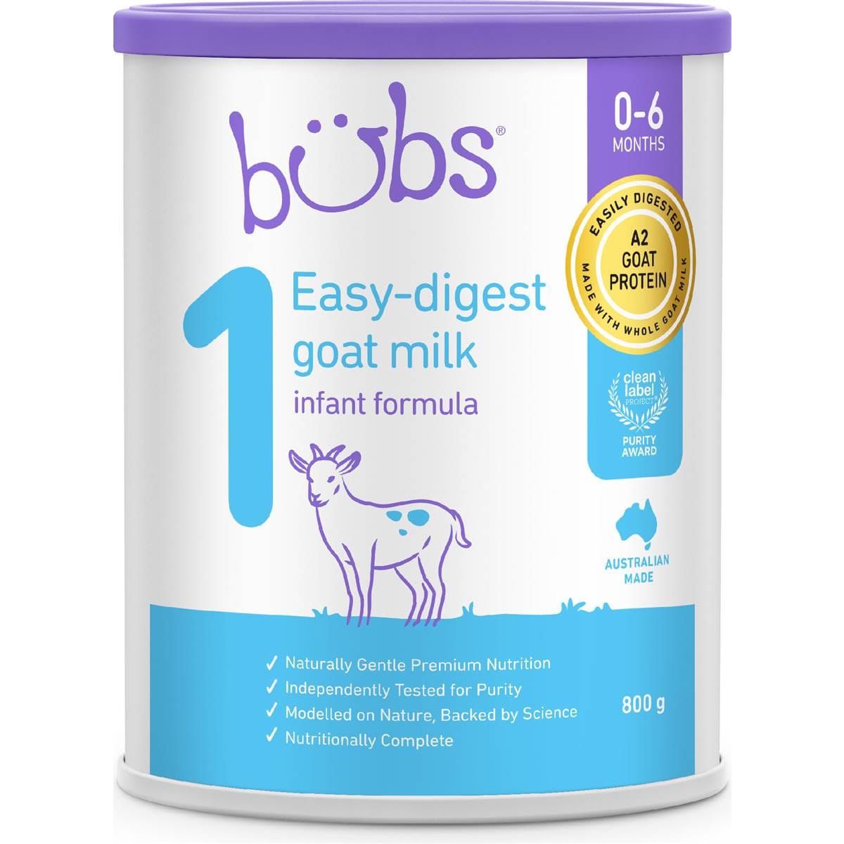 Bubs Goat Infant Formula Stage 1