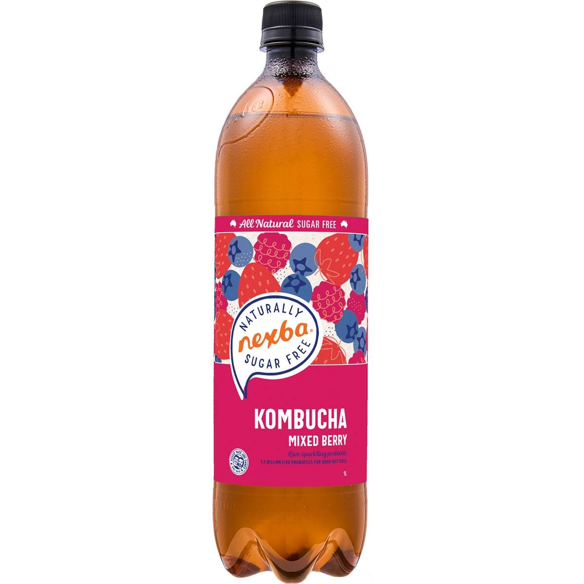 Nexba Sugar Free Kombucha Mixed Berry