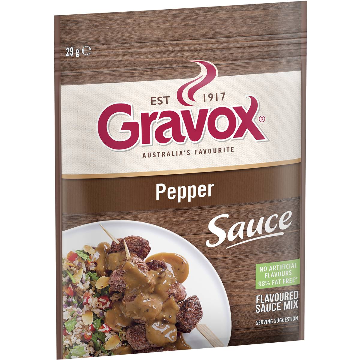 Calories in Gravox Gravy Mix Pepper Sauce calcount