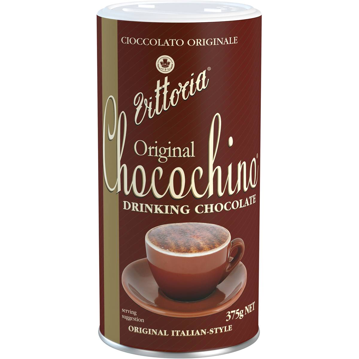 Calories in Vittoria Chocochino Drinking Chocolate