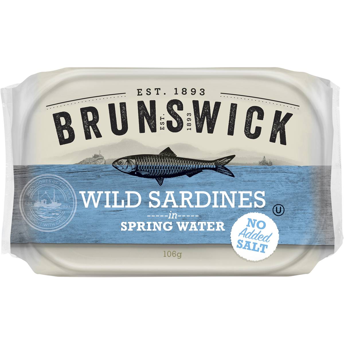 Calories in Brunswick Wild Sardines in Springwater, drained calcount