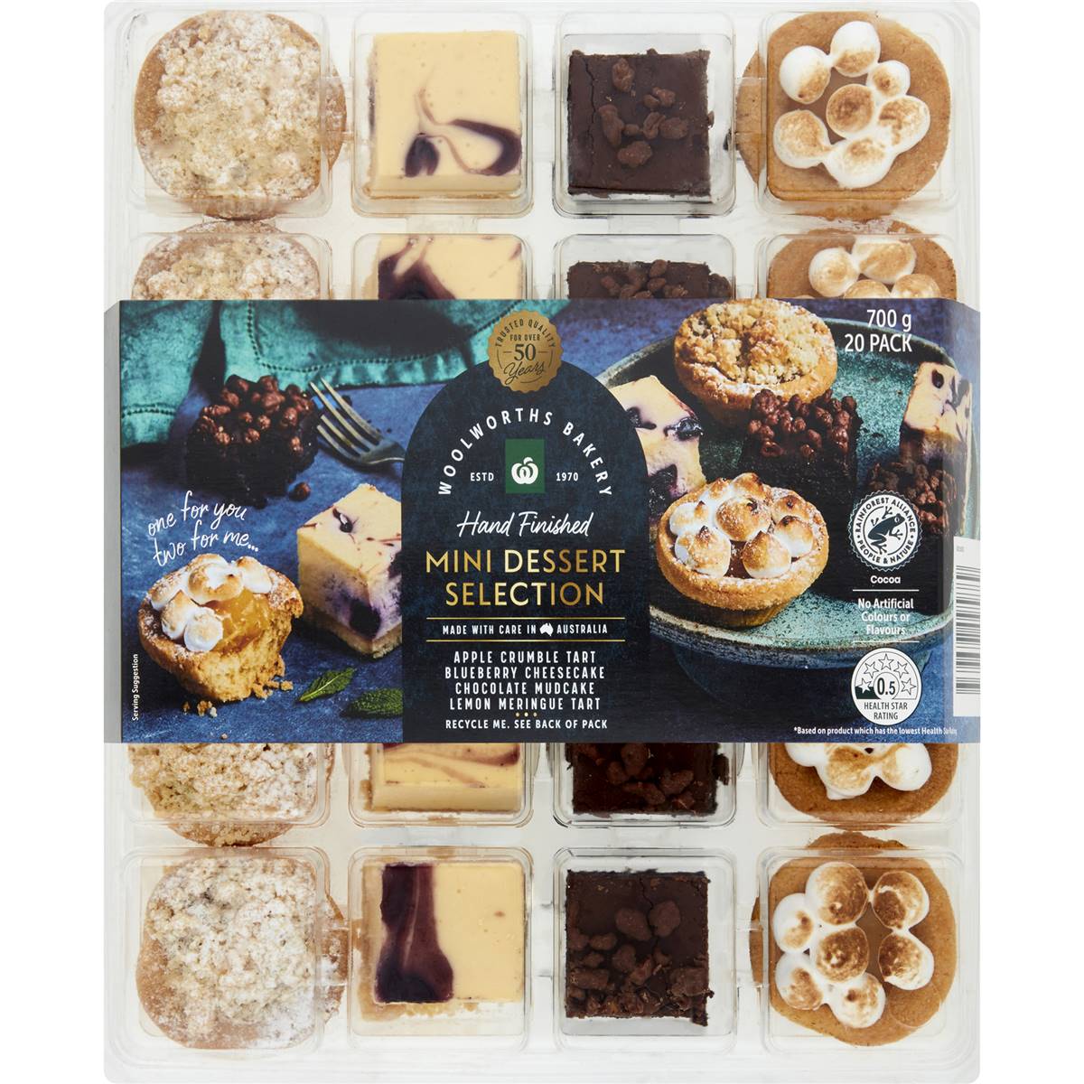 Woolworths Indulgent Mini Dessert Cake Selection