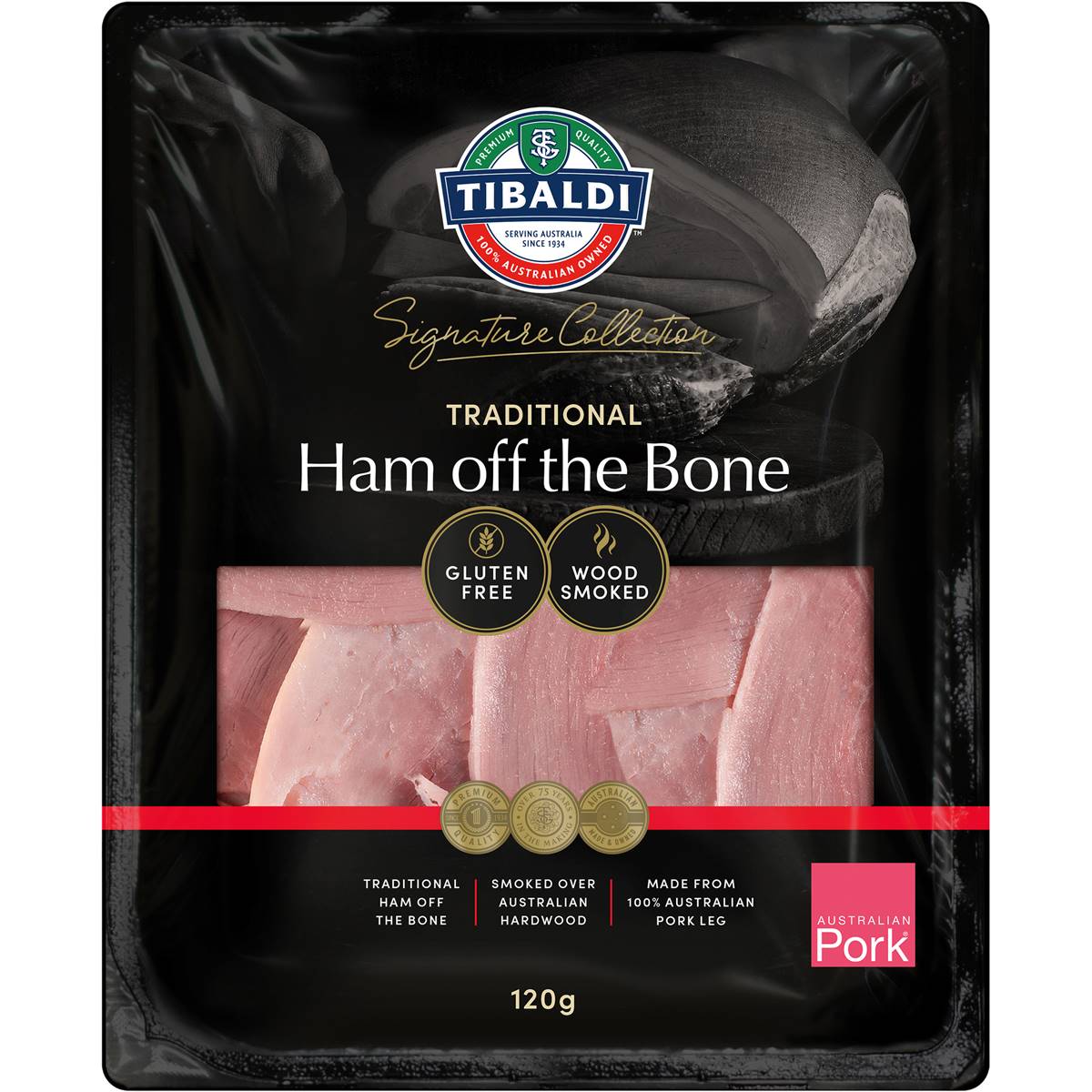 Tibaldi Signature Ham Off The Bone 120g