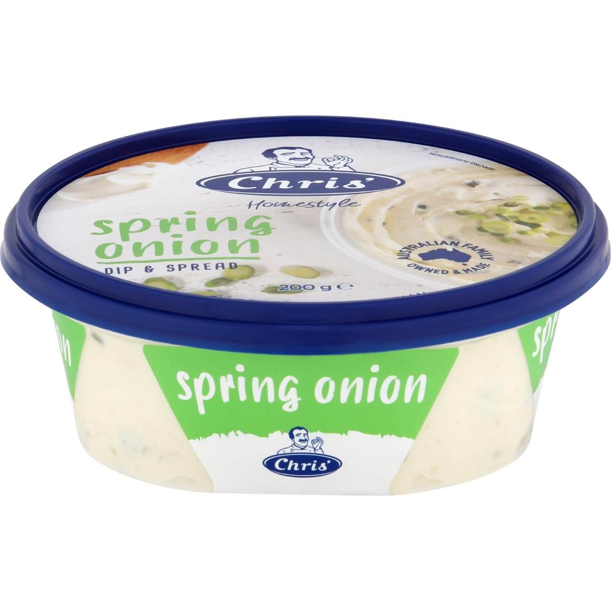 Chris' Dips Spring Onion 200g