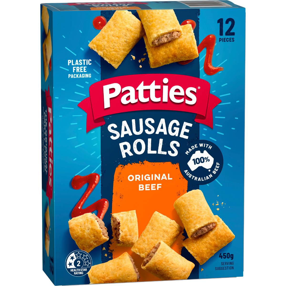 Patties Sausage Roll Party 450g