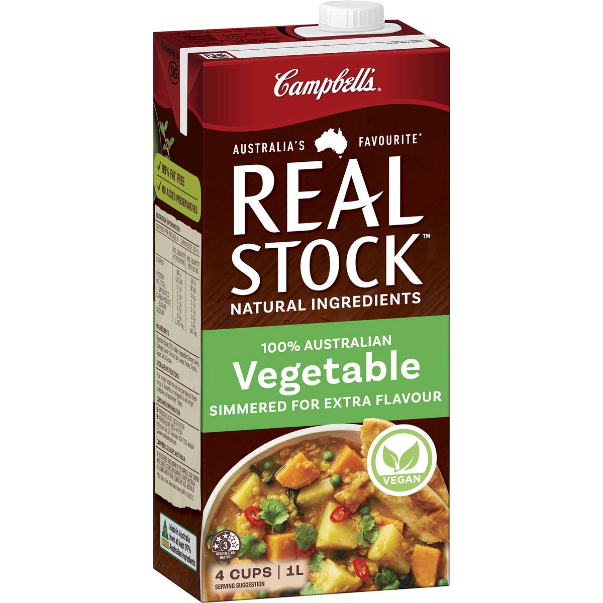 Campbell's Real Stock Vegetable 1L