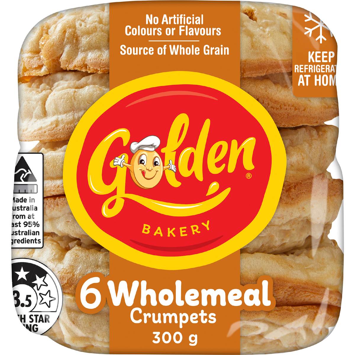 Calories in Gibbs Crumpets Round calcount