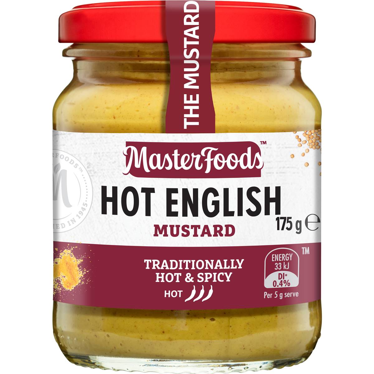 Calories In Masterfoods Hot English Mustard Calorie Counter Australia