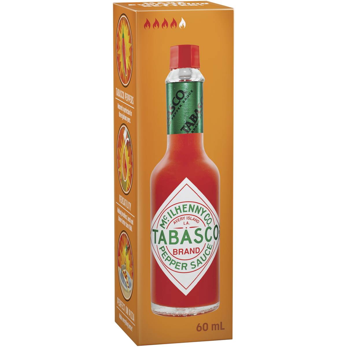 Calories in Tabasco Chilli Sauce Red Pepper