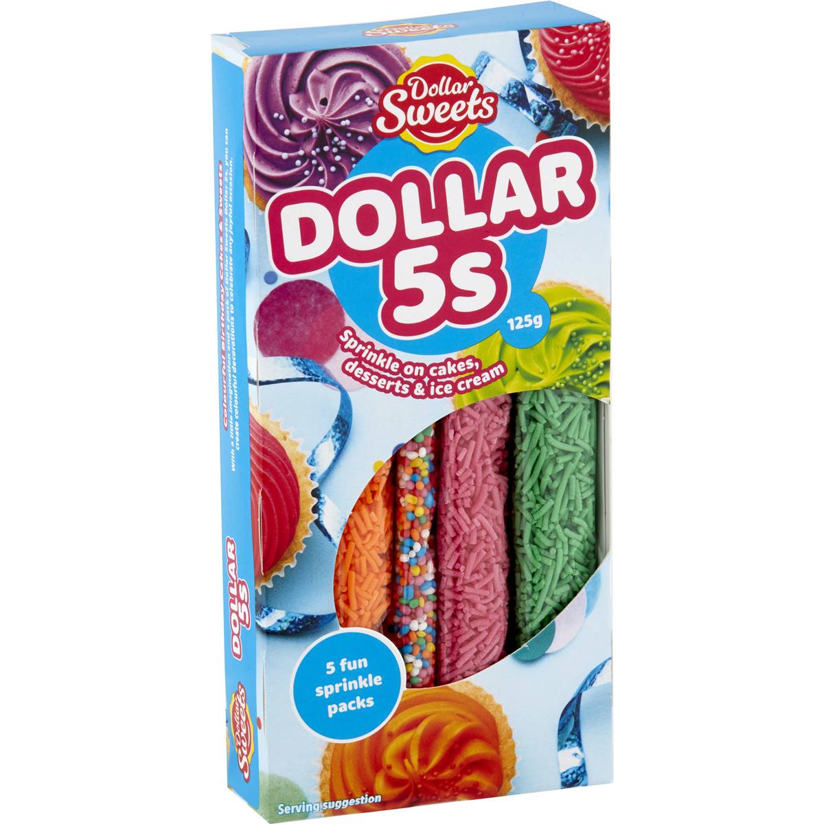 Dollar Sweets Sprinkles Fives