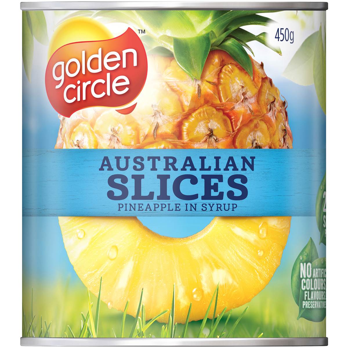 Calories in Golden Circle Pineapple Sliced In Syrup calcount