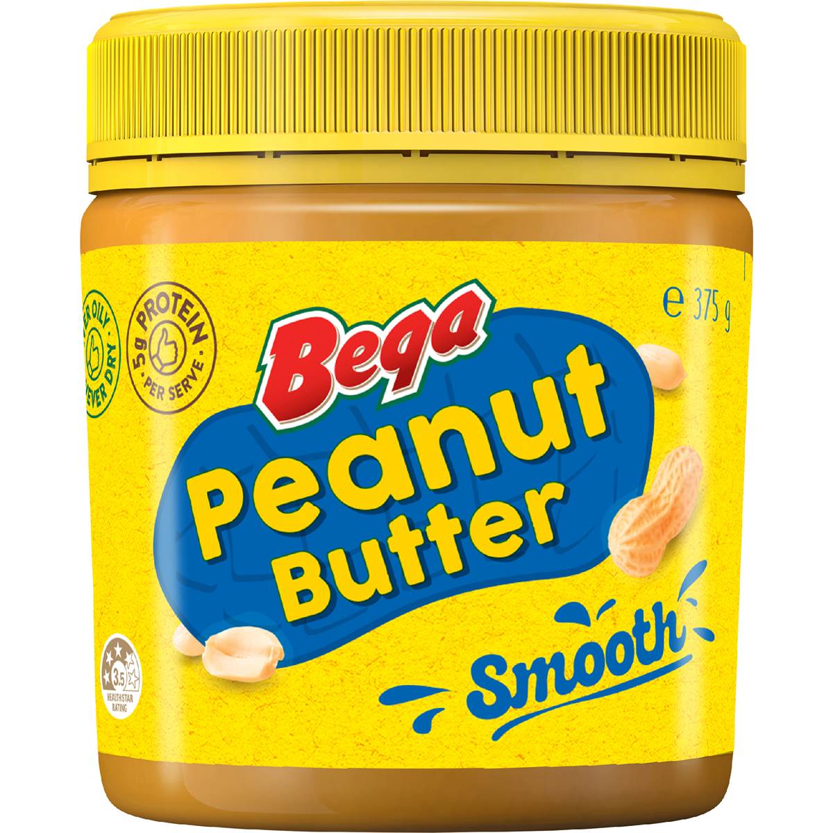 Bega Peanut Butter Smooth 375g