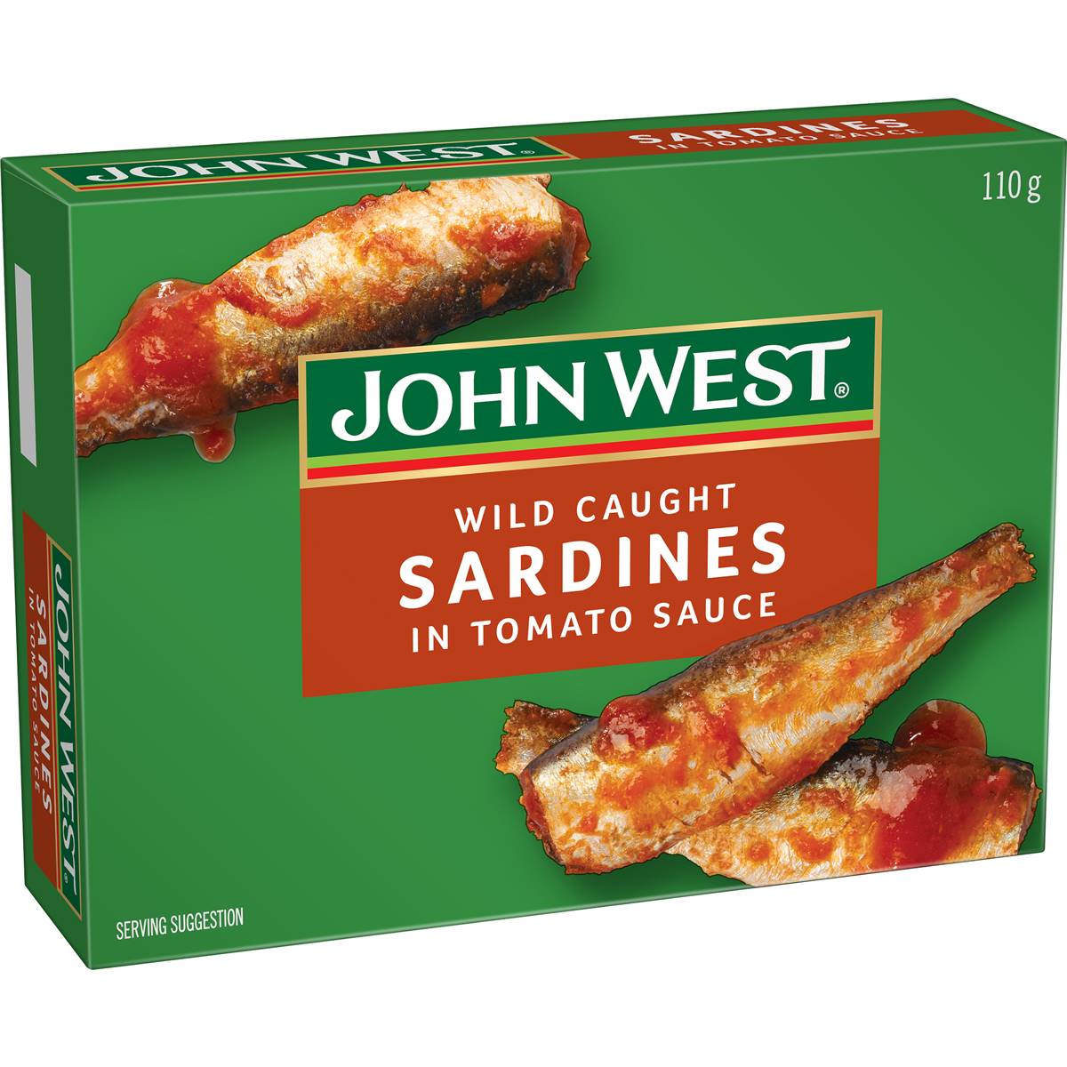 Calories in John West Sardines In Tomato Sauce calcount