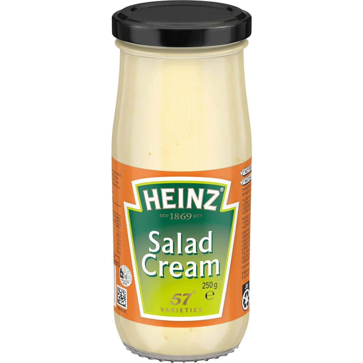 Calories in Heinz Mayonnaise Salad Cream English calcount