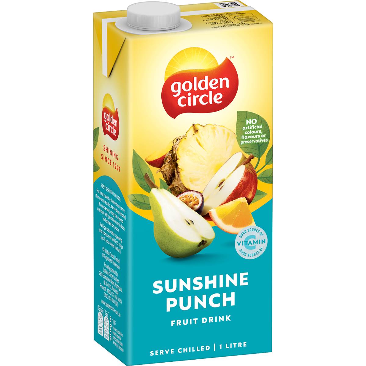 Golden Circle Sunshine Punch Fruit Drink 1L